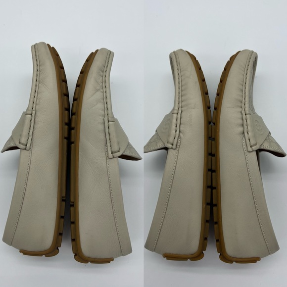 Authentic Gucci Guccissima ivory loafers - Picture 4 of 15